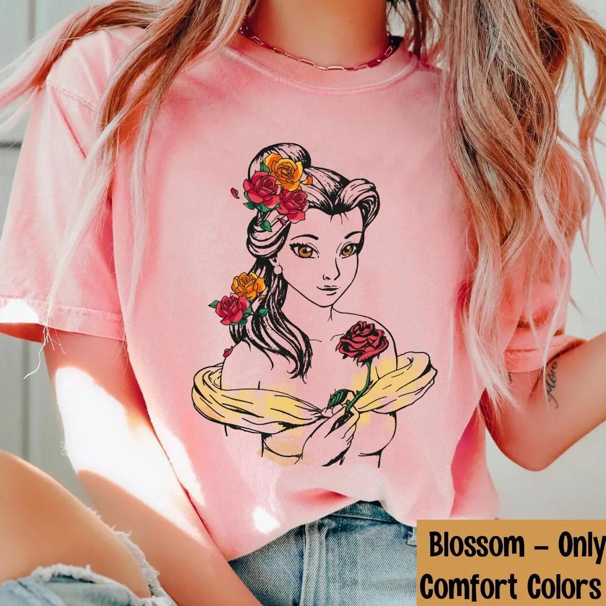 Two Sided Belle Princess Tale As Old As Time Shirt 4