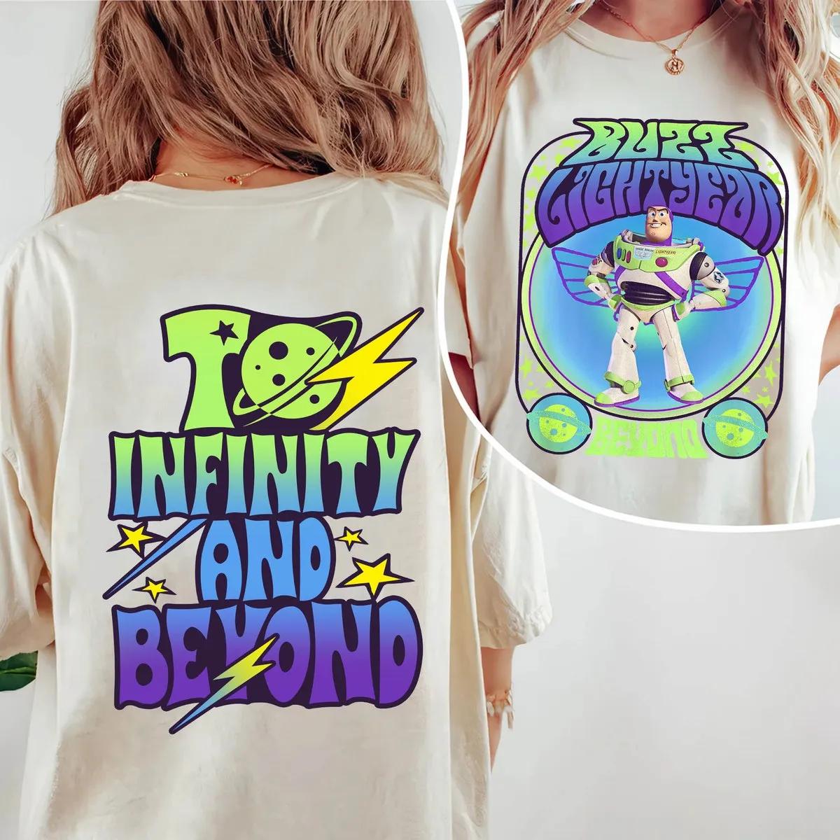 Two Sided Buzz Lightyear To Infinity And Beyond Shirt 2