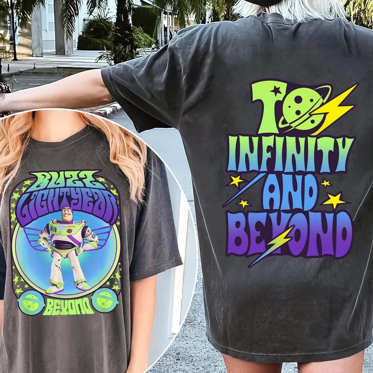 Two Sided Buzz Lightyear To Infinity And Beyond Shirt 6