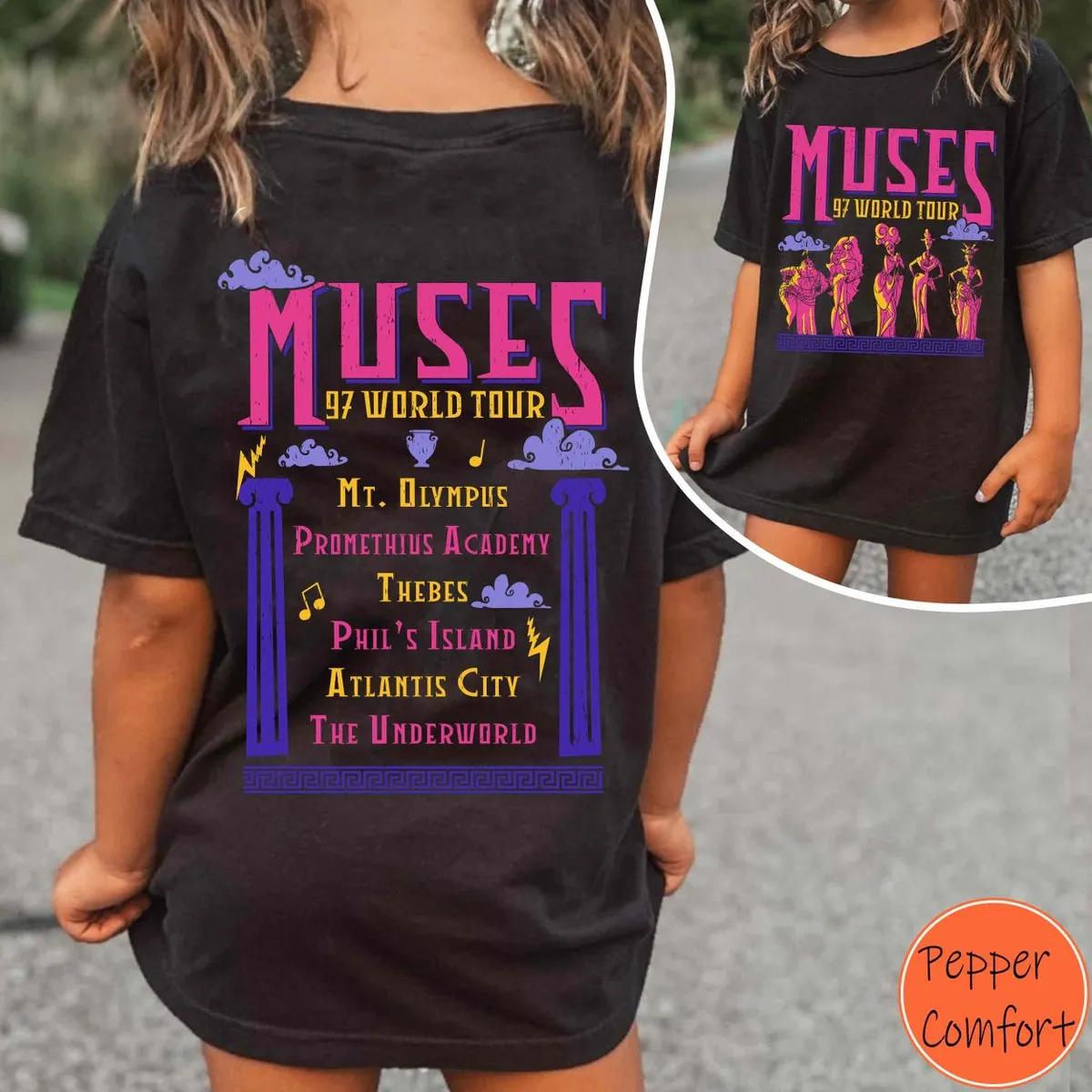 Two Sided Hercules Muses 97 World Tour Shirt 3