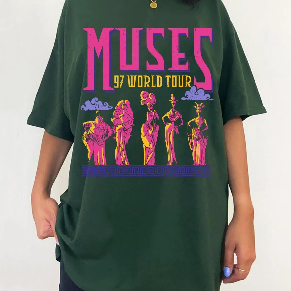 Two Sided Hercules Muses 97 World Tour Shirt 5