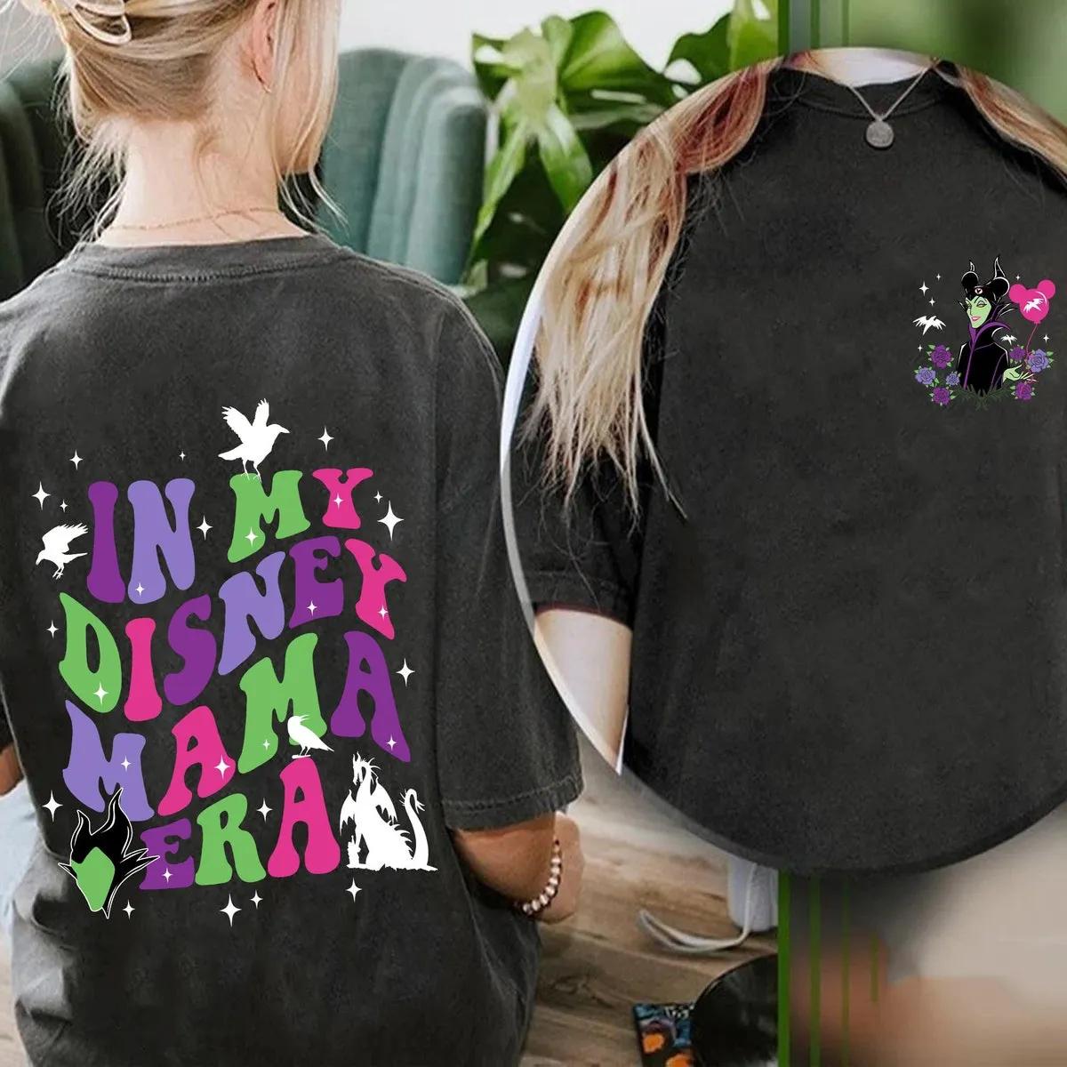 Two Sided Maleficent Villains In My Mama Era Shirt 2