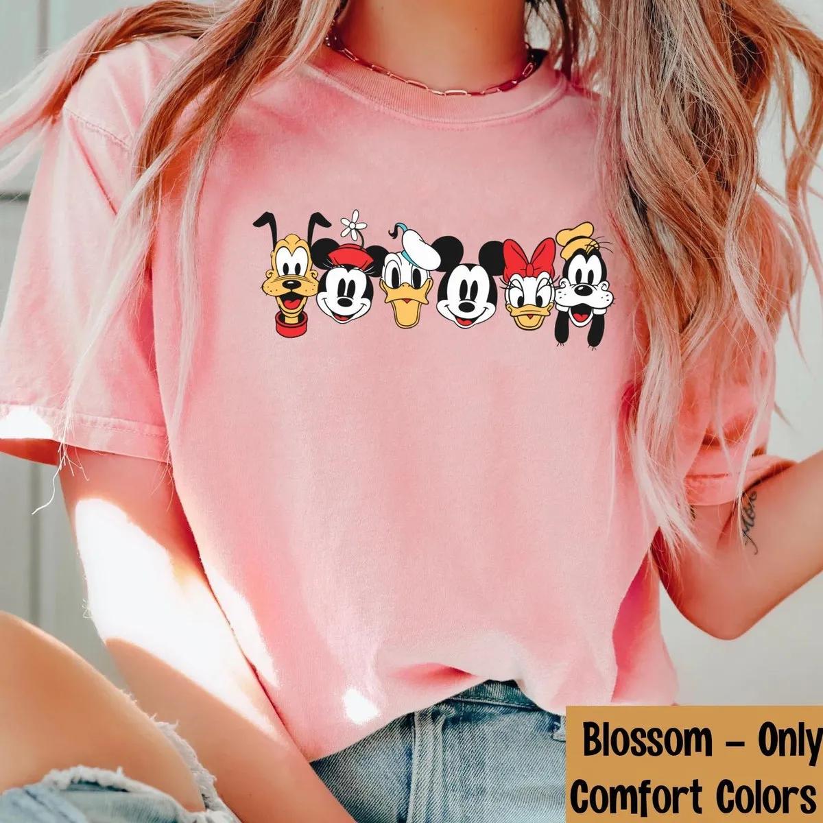 Two Sided Mickey Friends The Happiest Place On Earth Shirt 3