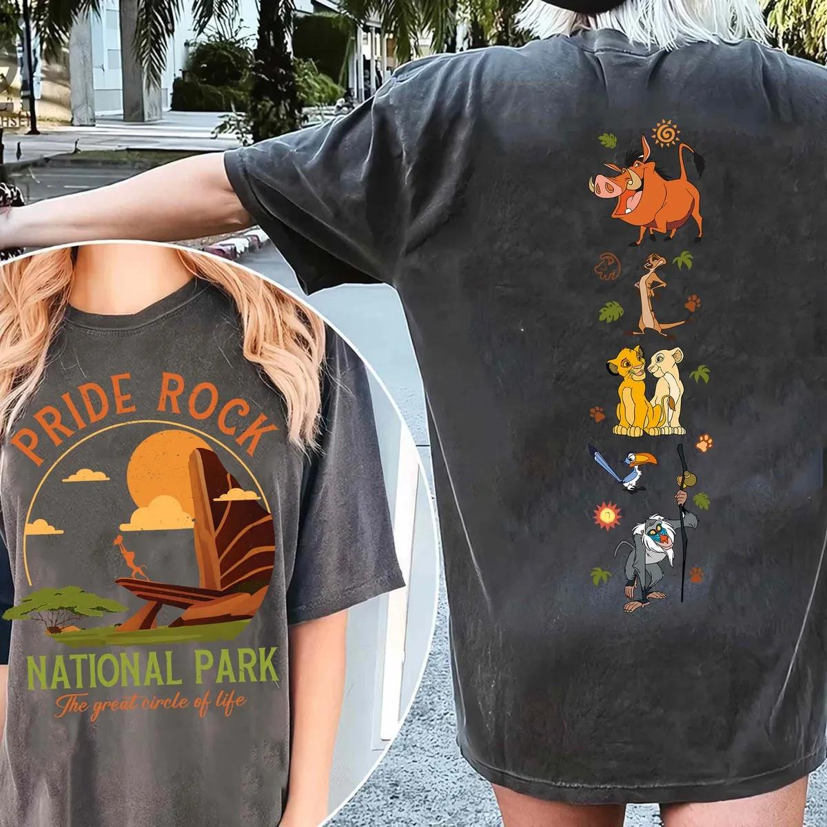 Two Sided Pride Rock National Park Shirt 2