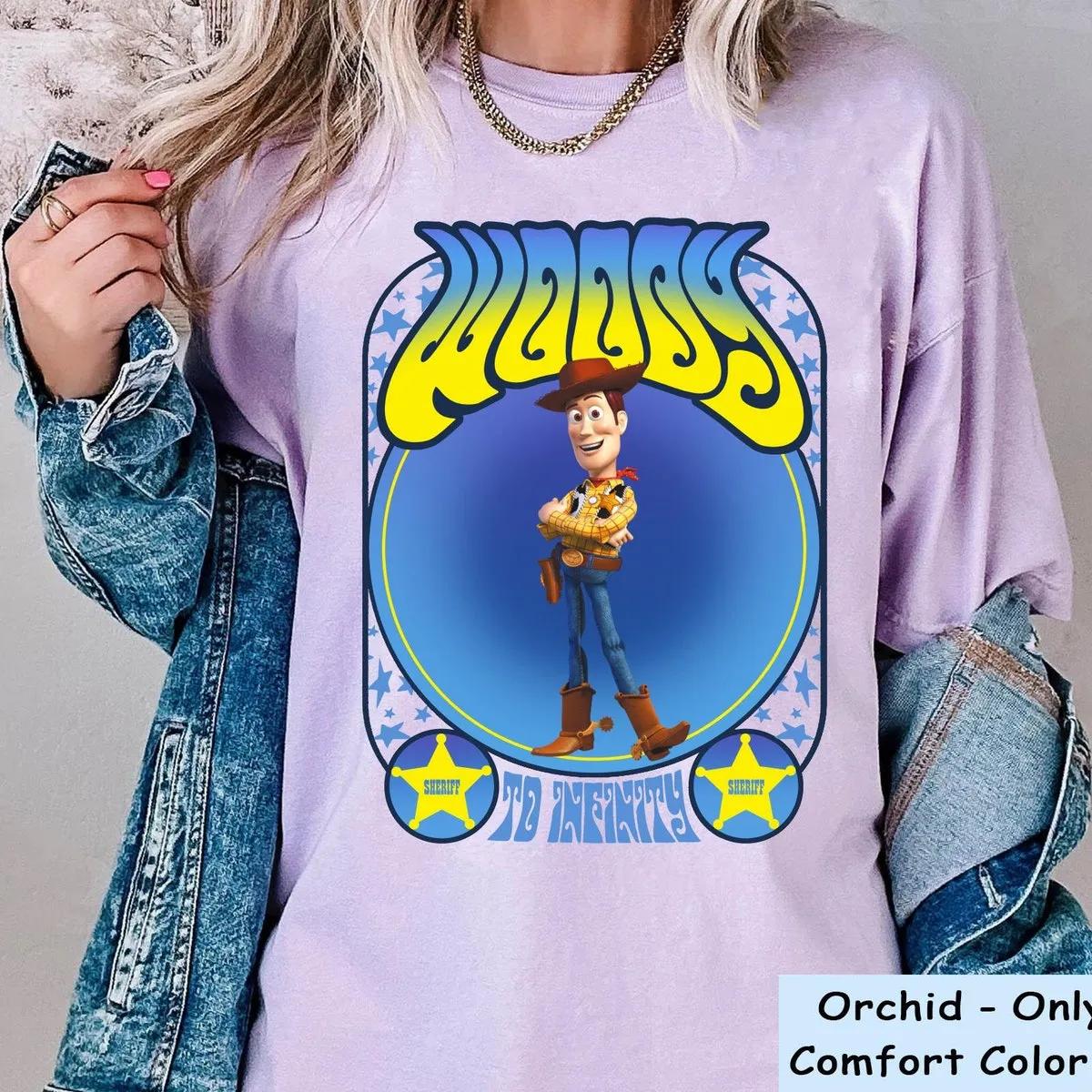 Two Sided Woody To Infinity And Beyond Shirt 2