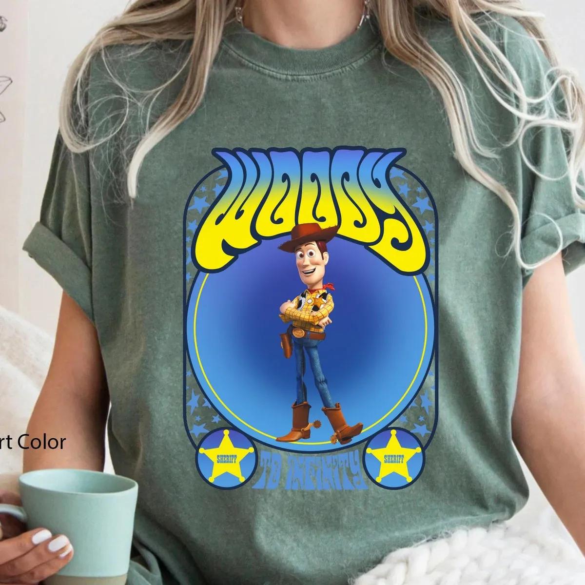 Two Sided Woody To Infinity And Beyond Shirt 4