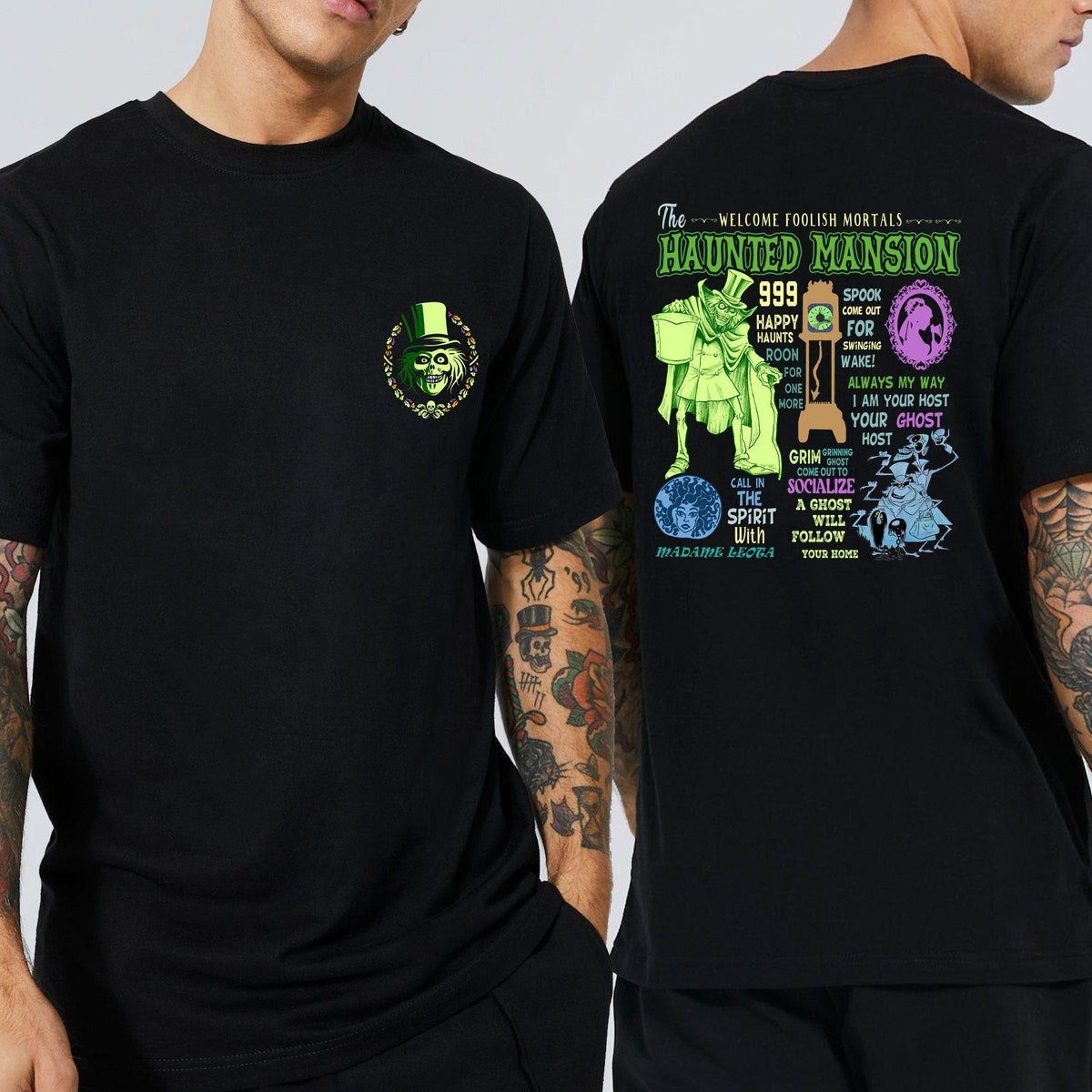 Two sided The Haunted Mansion 1969 Shirt 1 1