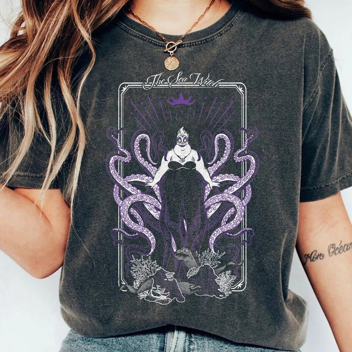 Ursula Tarot Card Poster Disney Shirt 3 1