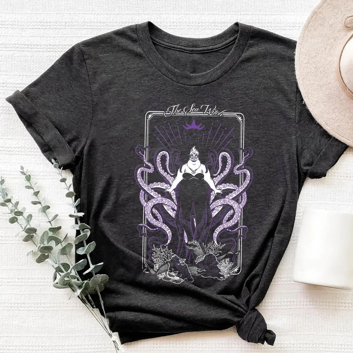 Ursula Tarot Card Poster Disney Shirt 5 1