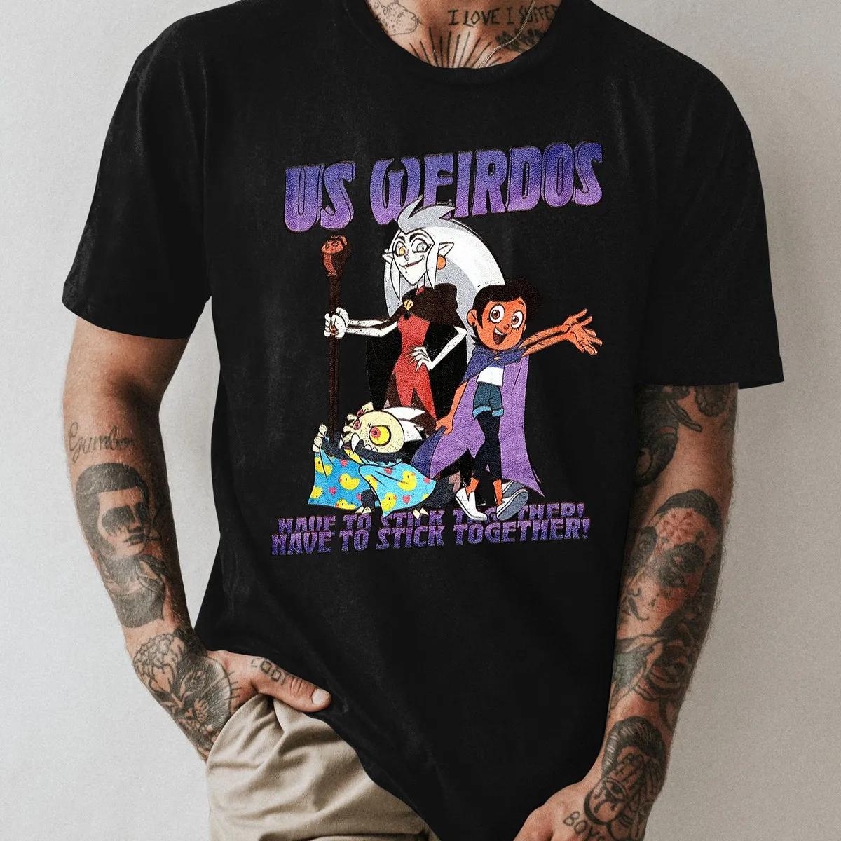 Us Weirdos Have to Stick Together Disney Shirt 1 1