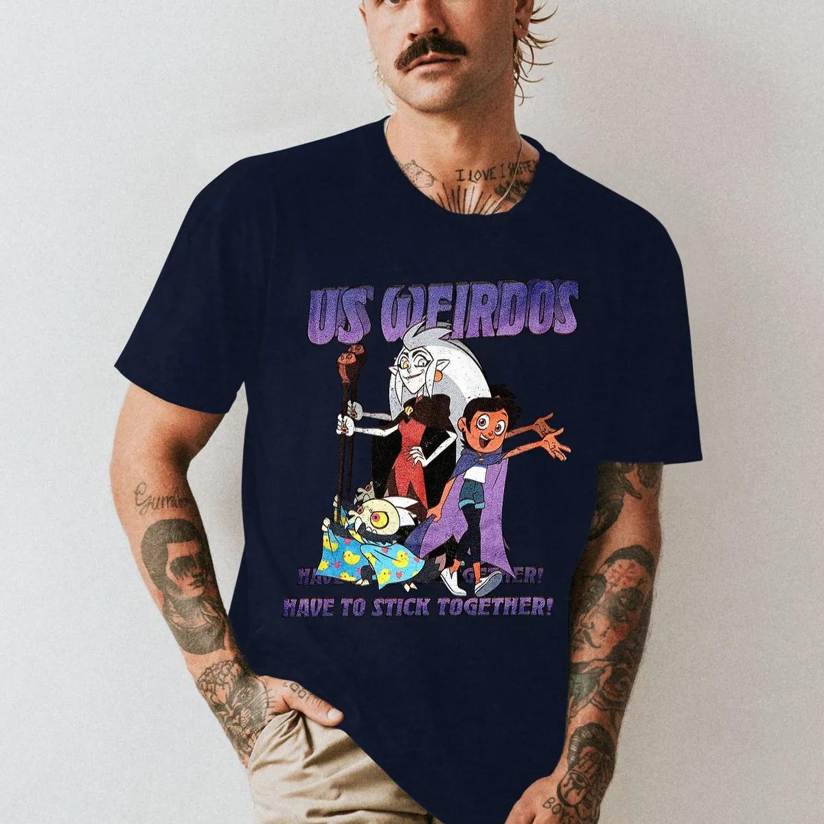 Us Weirdos Have to Stick Together Disney Shirt 2 1