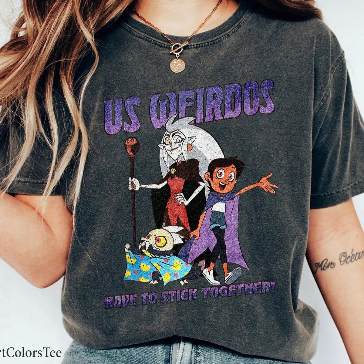 Us Weirdos Have to Stick Together Disney Shirt 4 1