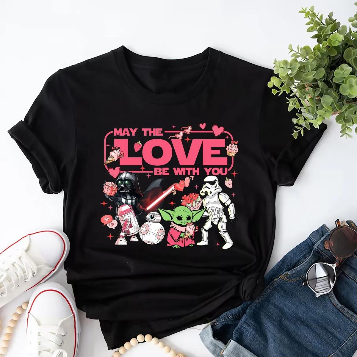 Valentines Day Star Wars Disney Shirt Honeymoon Tee 1 1