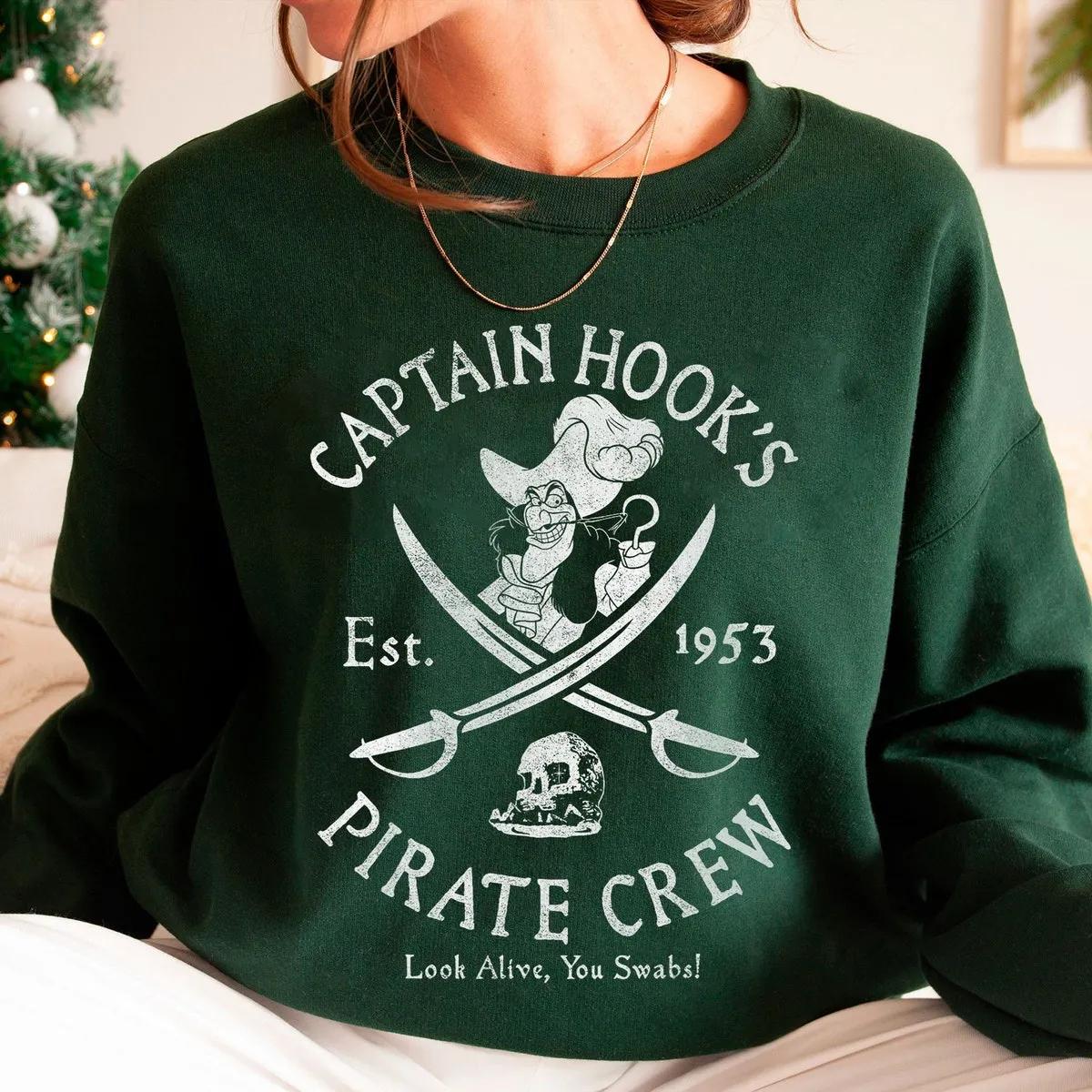 Villains Captain Hook Pirate Crew Disney Shirt 3 1