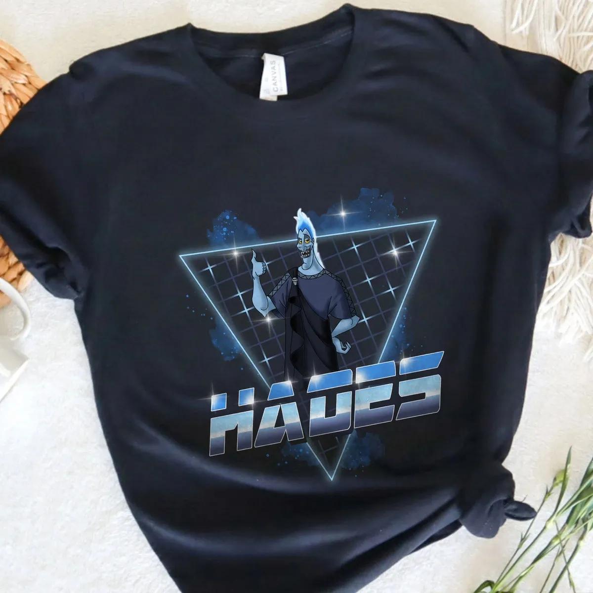 Villains Hades 90s Retro Shirt Hercules Family Matching Shirt 4 1