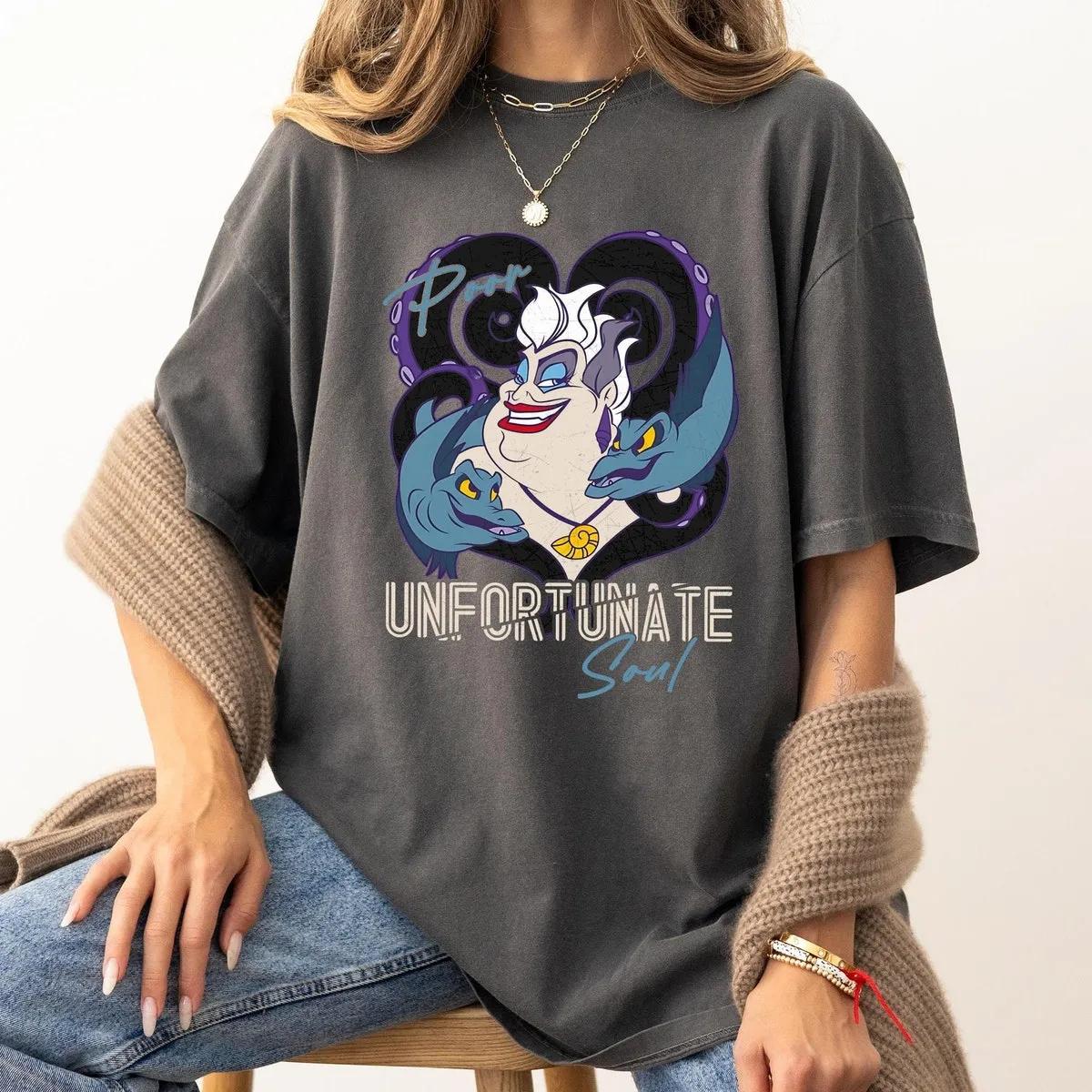 Villains Ursula Poor Unfortunate Soul The Little Mermaid Shirt 1