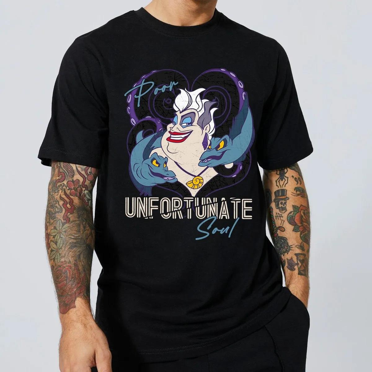 Villains Ursula Poor Unfortunate Soul The Little Mermaid Shirt 4