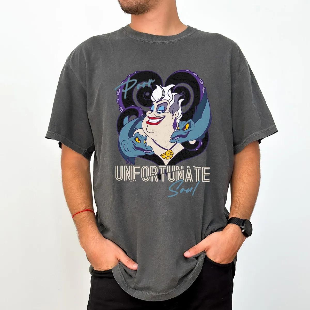 Villains Ursula Poor Unfortunate Soul The Little Mermaid Shirt 5