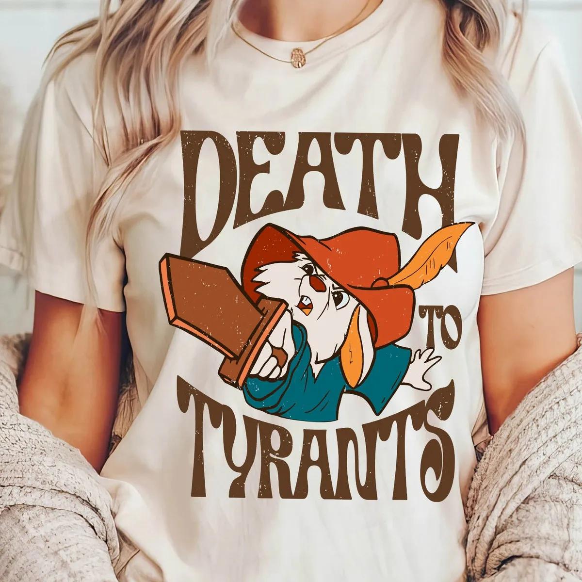 Vintage 70s Skippy Rabbit Death to Tyrants Disney Shirt 2 1