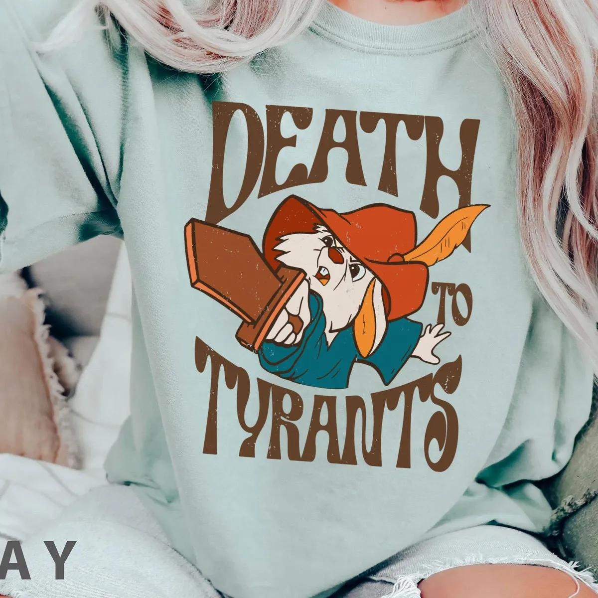 Vintage 70s Skippy Rabbit Death to Tyrants Disney Shirt 3 1