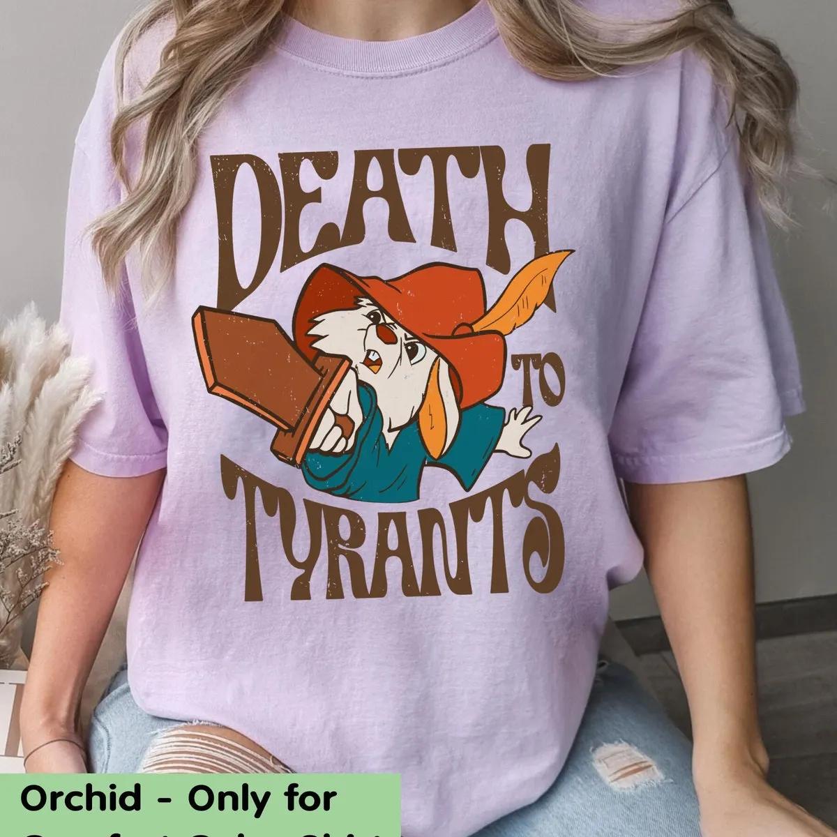 Vintage 70s Skippy Rabbit Death to Tyrants Disney Shirt 5 1