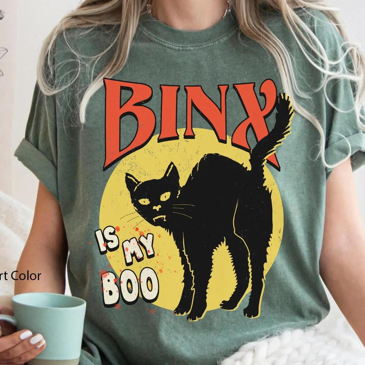 Vintage Thackery Binx Is My Boo Halloween Shirt 5