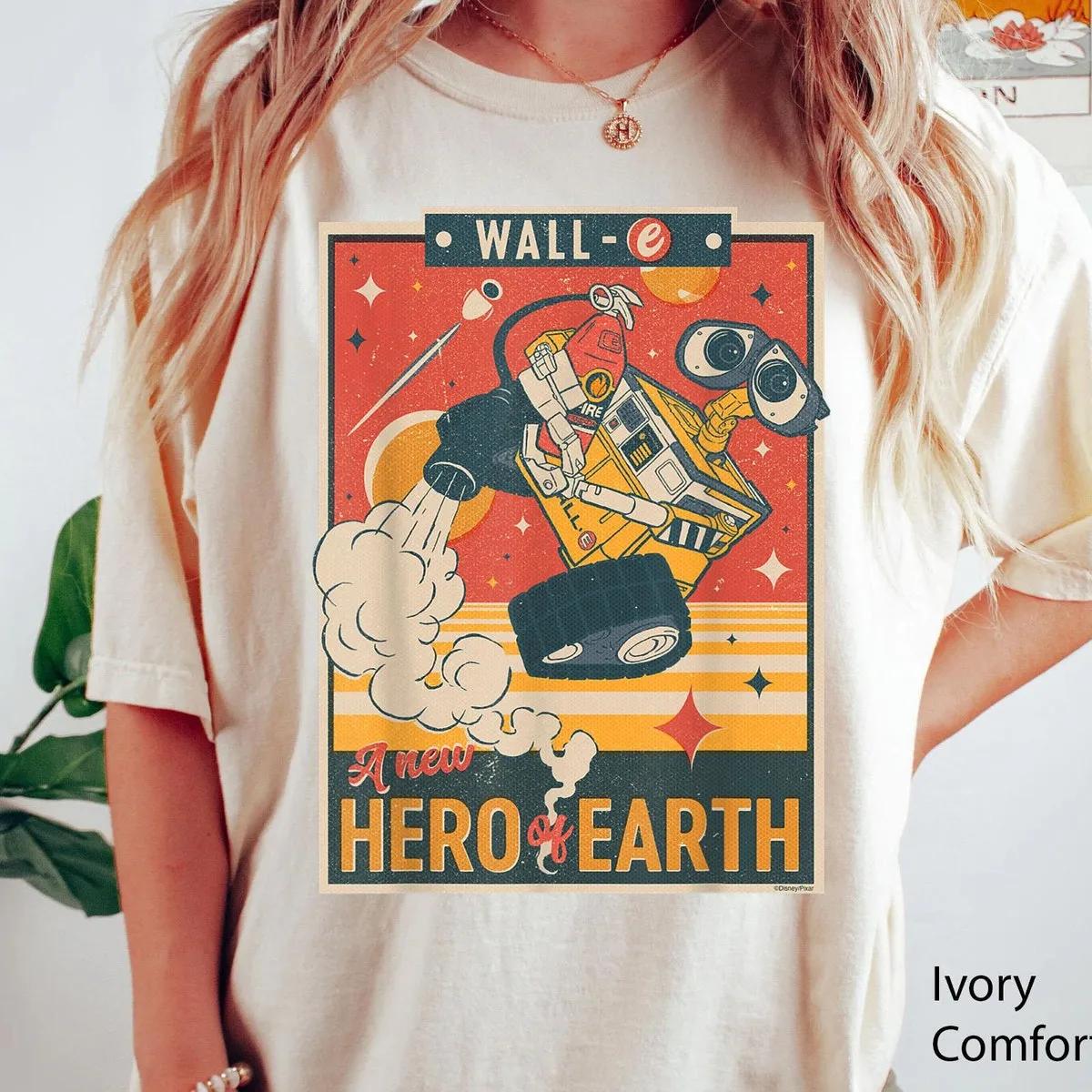 Wall E A New Hero Of Earth Shirt 2