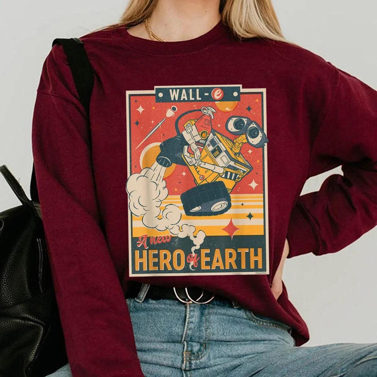 Wall E A New Hero Of Earth Shirt 4