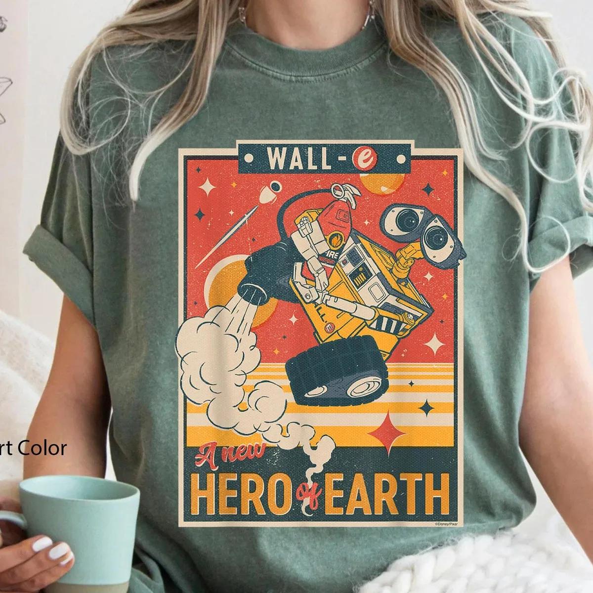 Wall E A New Hero Of Earth Shirt 5