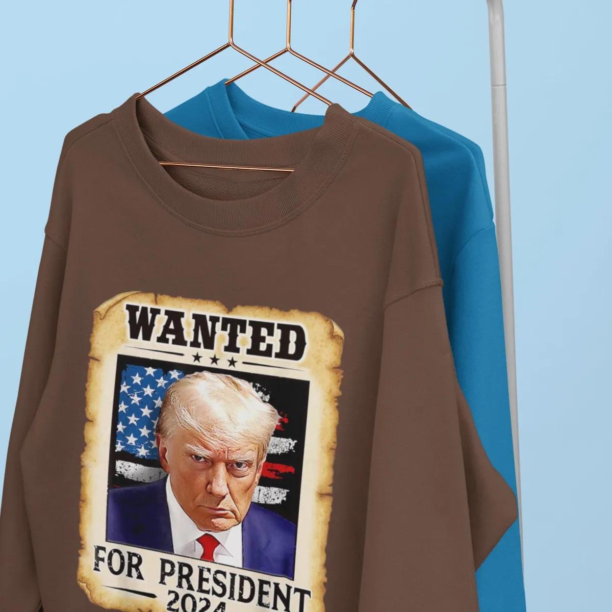 Wanted For U.S. President 2024 Shirt 4 1