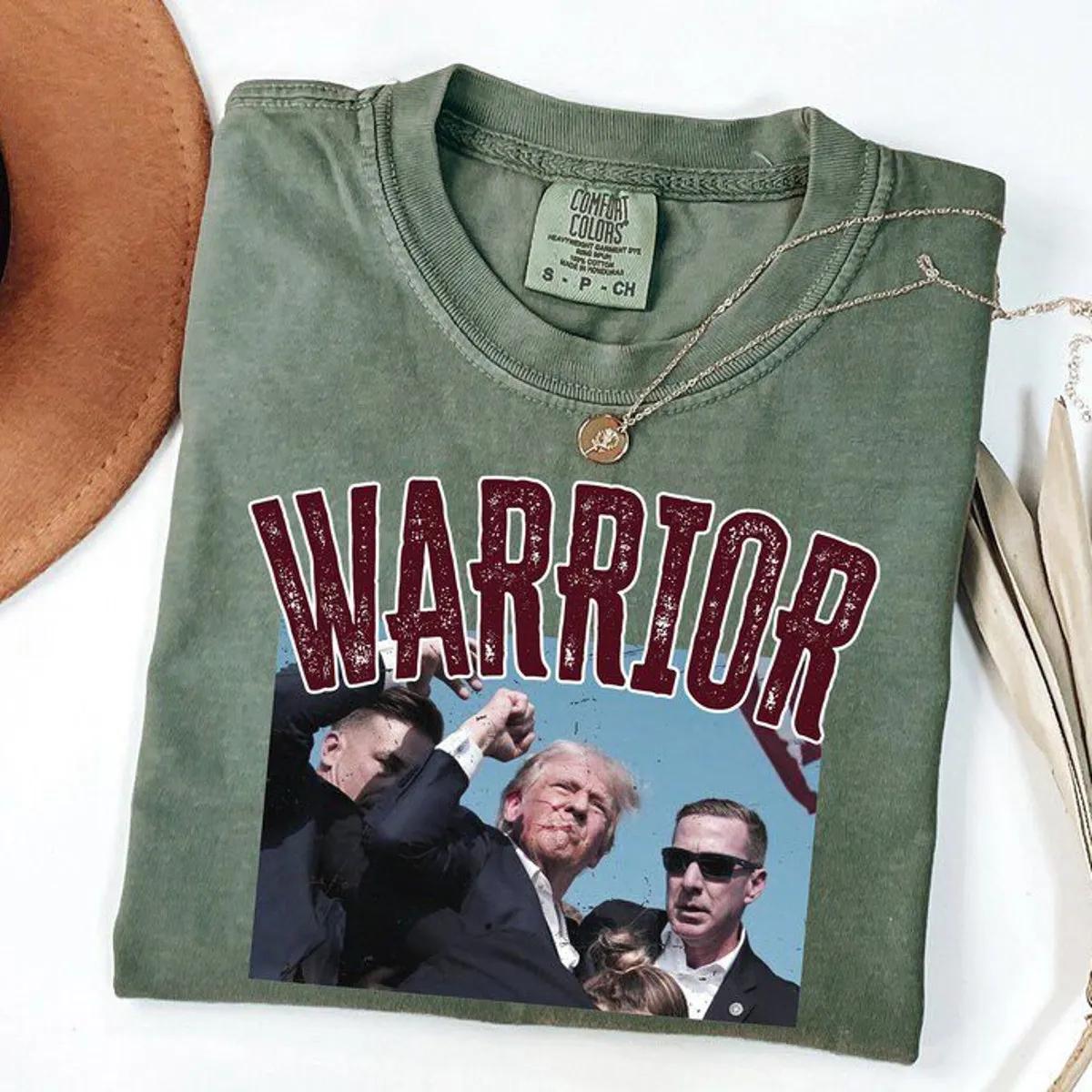 Warrior Trump Shirt Donald Trump Fight Tee 3 1