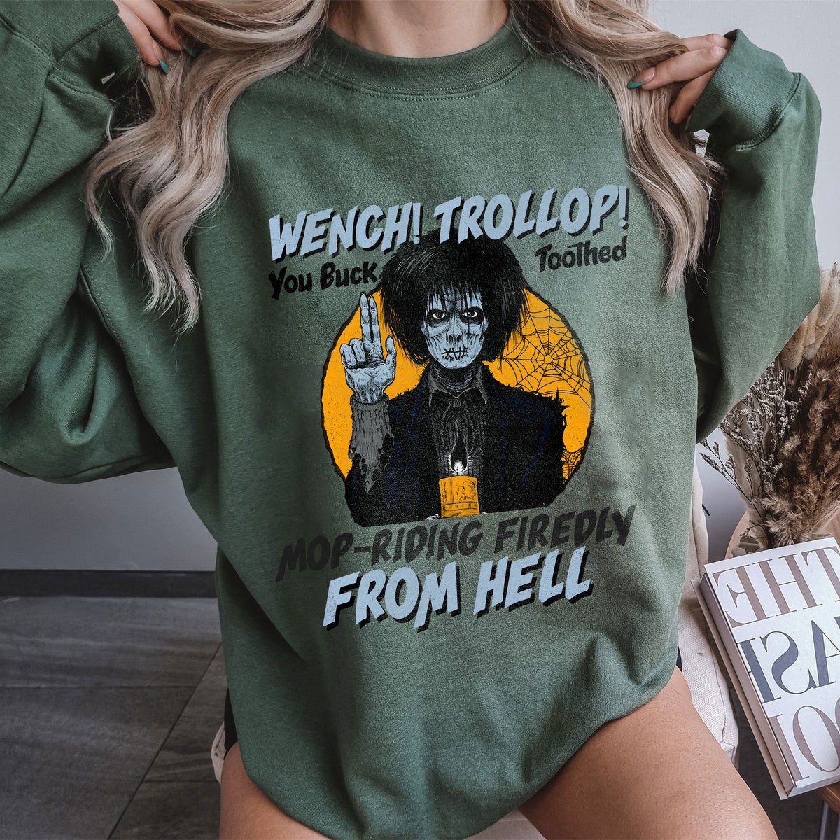 Wench Trollop You Buck Toothed William Billy Butcherson Shirt 6