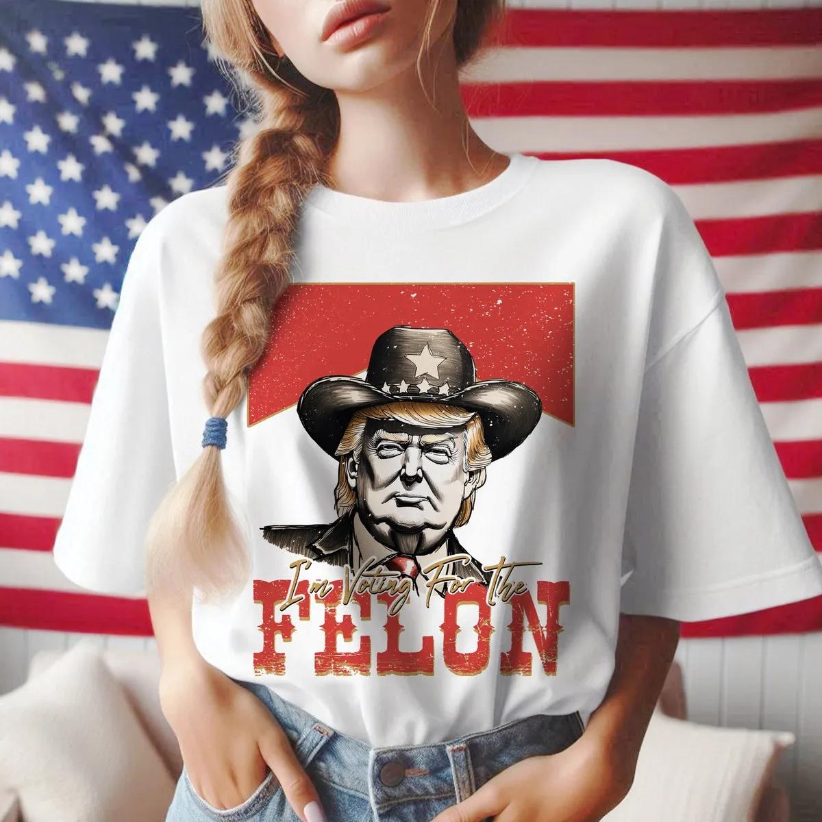 Western Trump Cowboy Shirt Make America Great Trump Daddy Tee 1 1