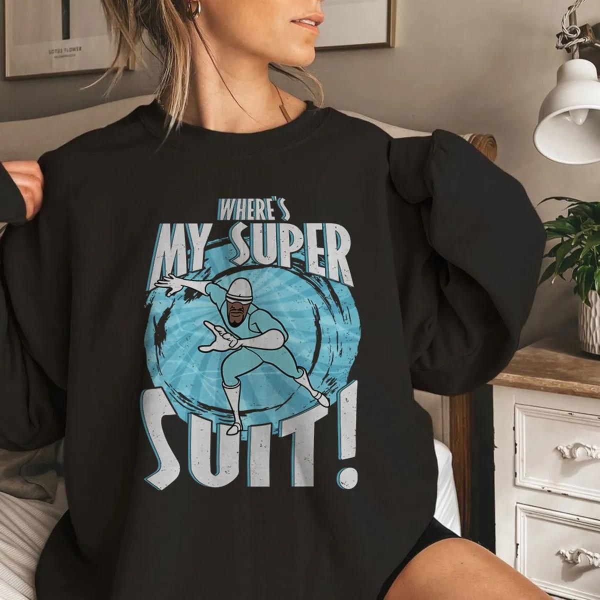 Wheres My Super Suit Frozone The incredibles Shirt 5 1