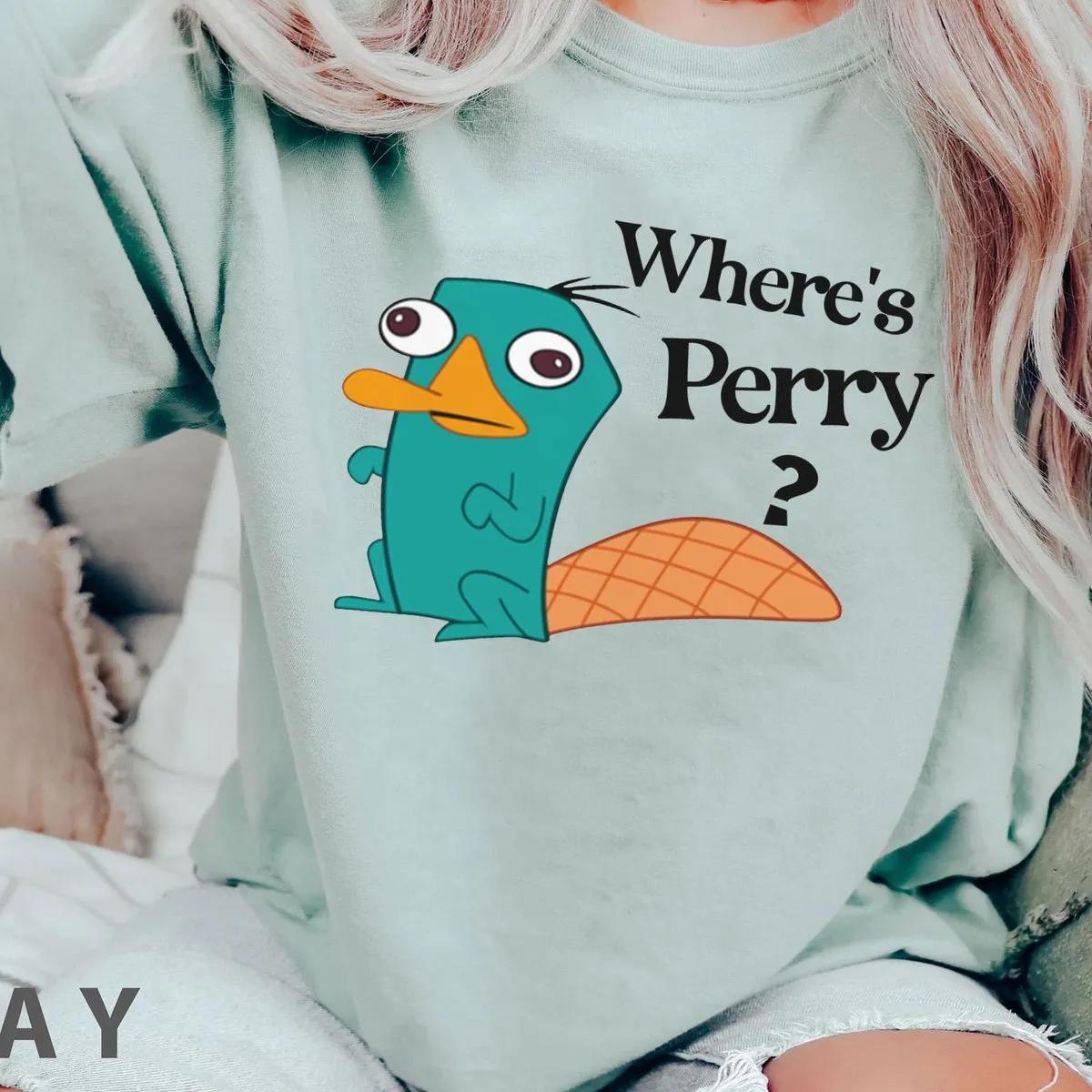 Wheres Perry Shirt Perry The Platypus Shirt 1