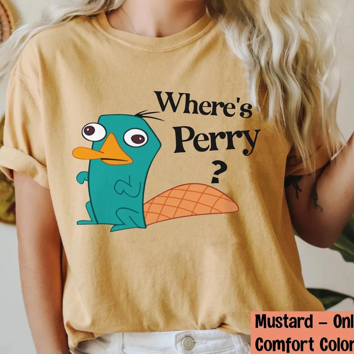 Wheres Perry Shirt Perry The Platypus Shirt 2