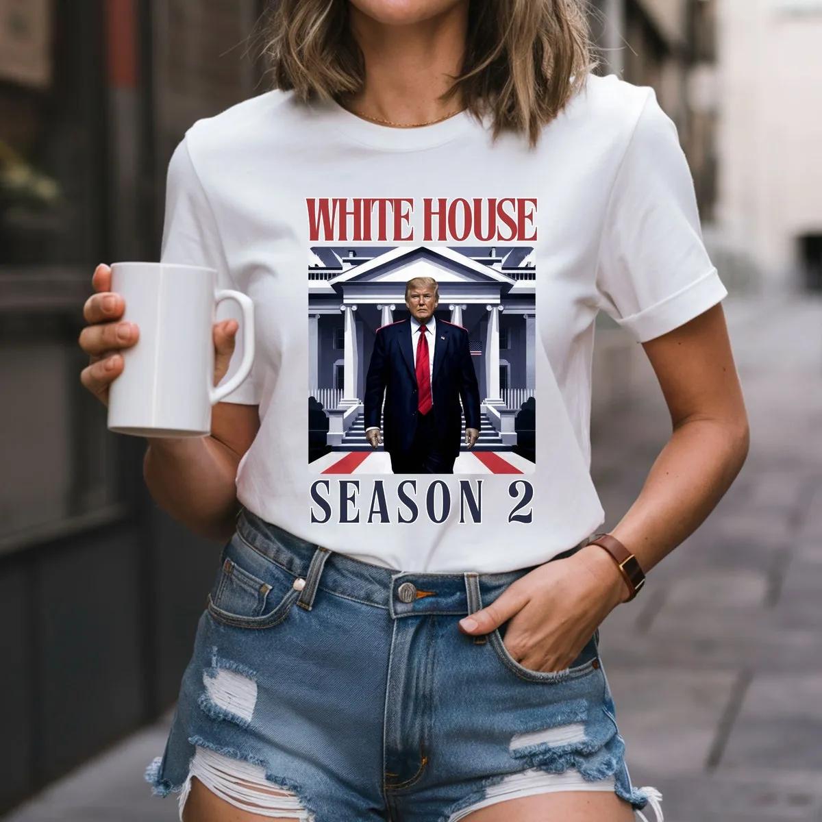 White House Season 2 Shirt Trump 2024 Republican Tee 2 1