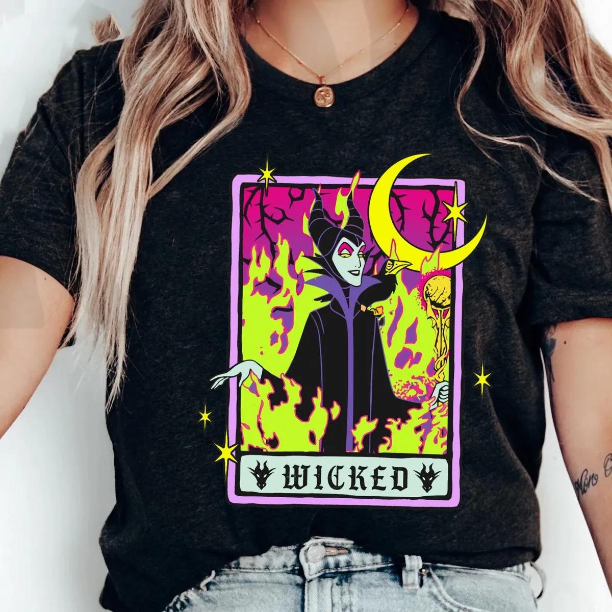 Wicked Maleficent Tarot Card Shirt 1