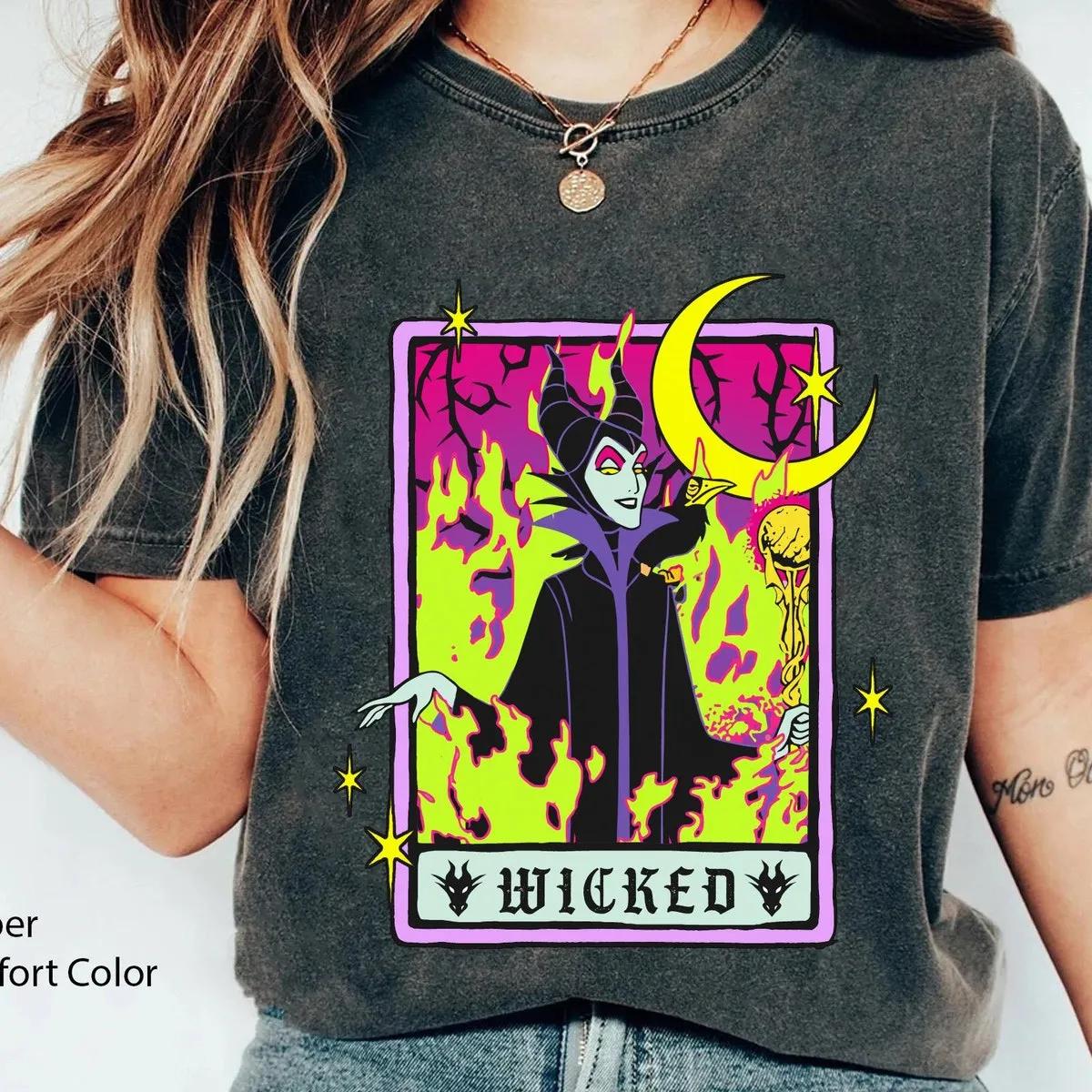 Wicked Maleficent Tarot Card Shirt 2