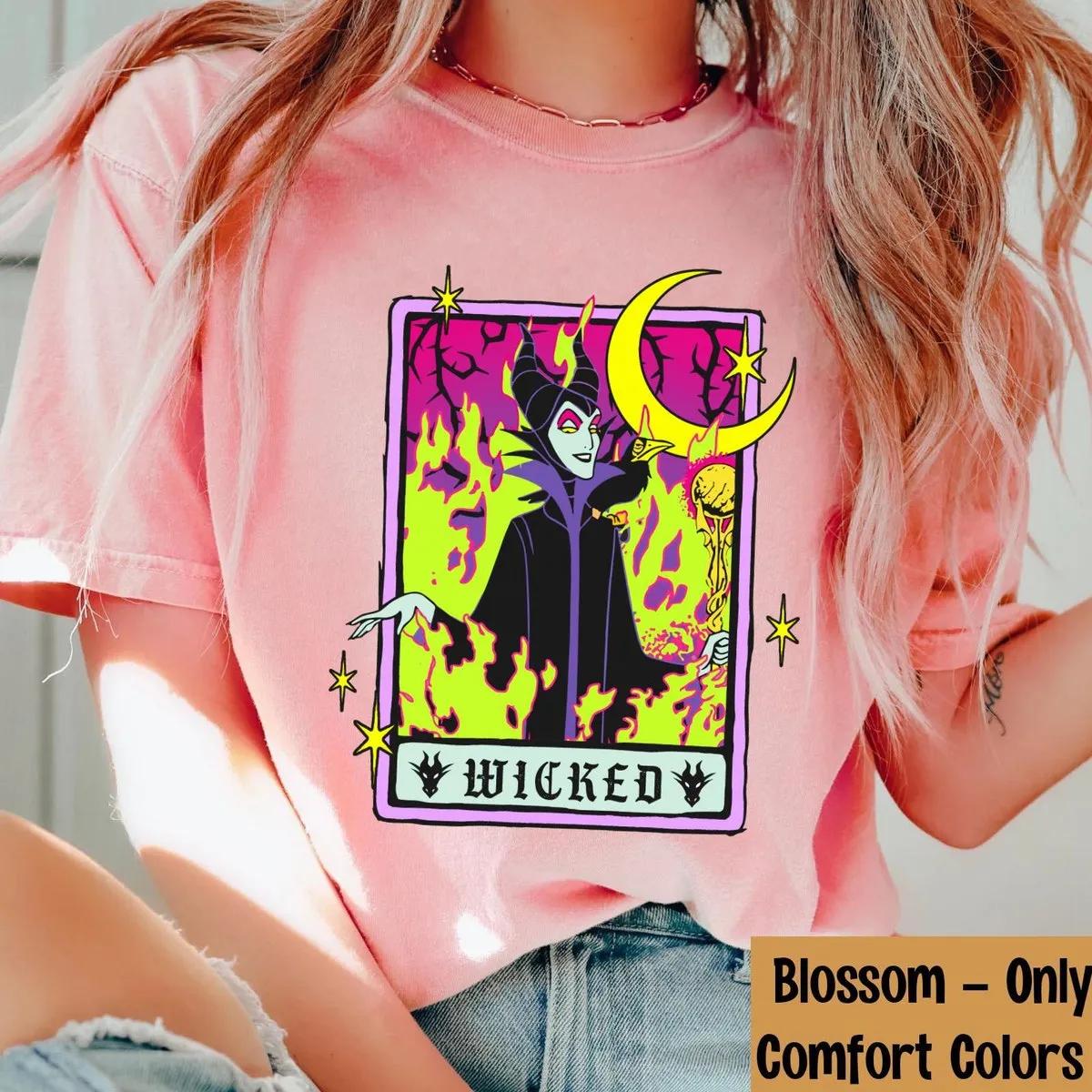 Wicked Maleficent Tarot Card Shirt 3