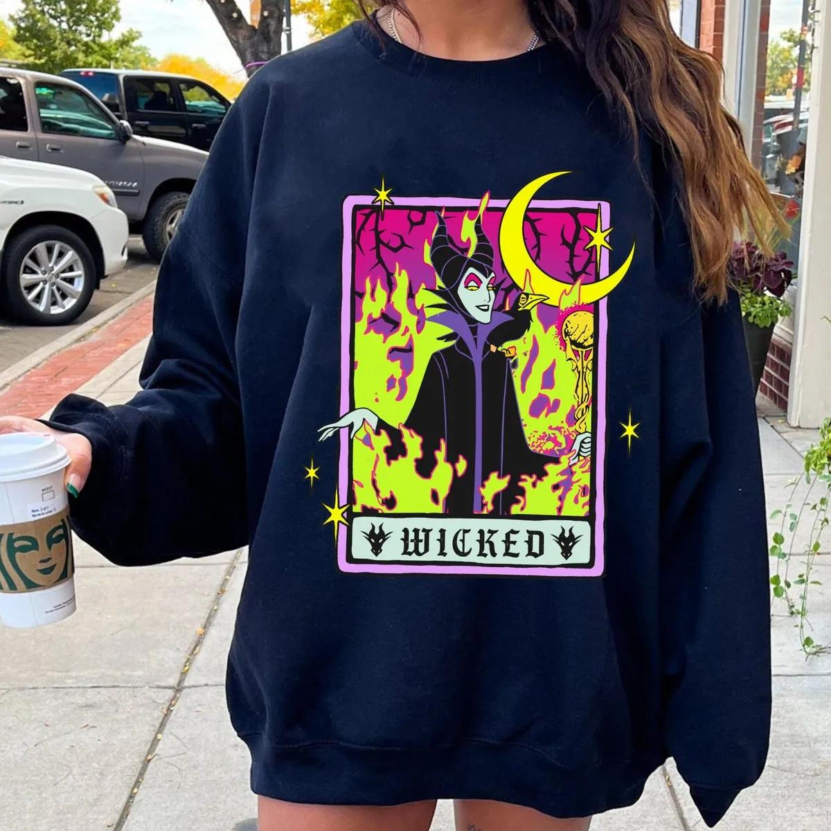 Wicked Maleficent Tarot Card Shirt 5