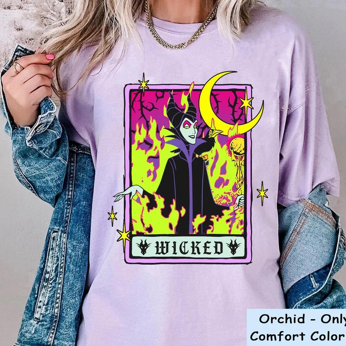 Wicked Maleficent Tarot Card Shirt 6