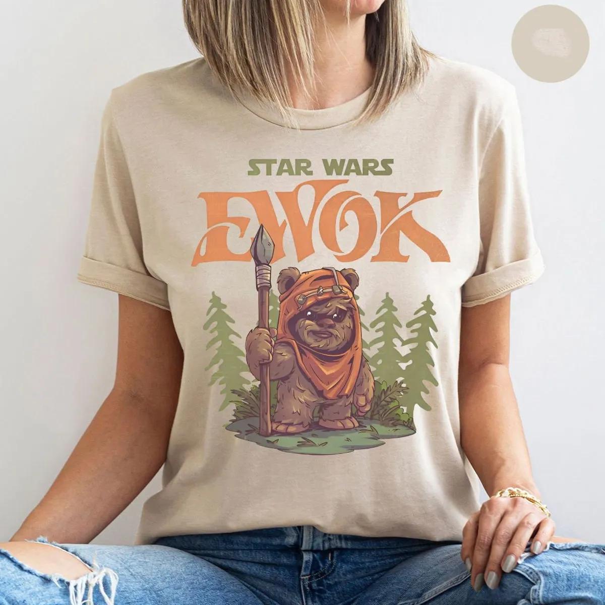 Wicket Ewok Endor Forest Summer Camp Star Wars Shirt 3