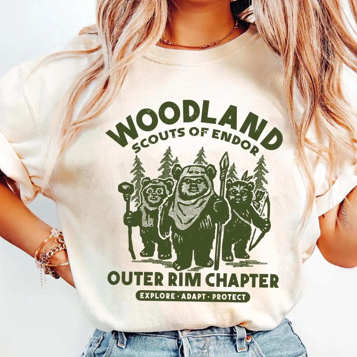 Wicket Ewok Woodland Scouts Of Endor Outer Rim Chapter Shirt 1