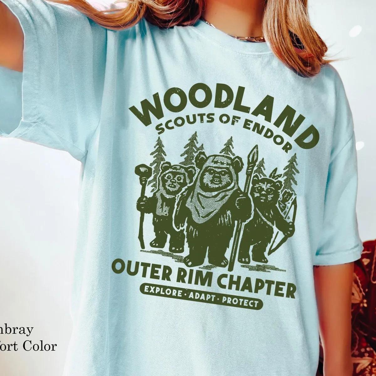 Wicket Ewok Woodland Scouts Of Endor Outer Rim Chapter Shirt 3