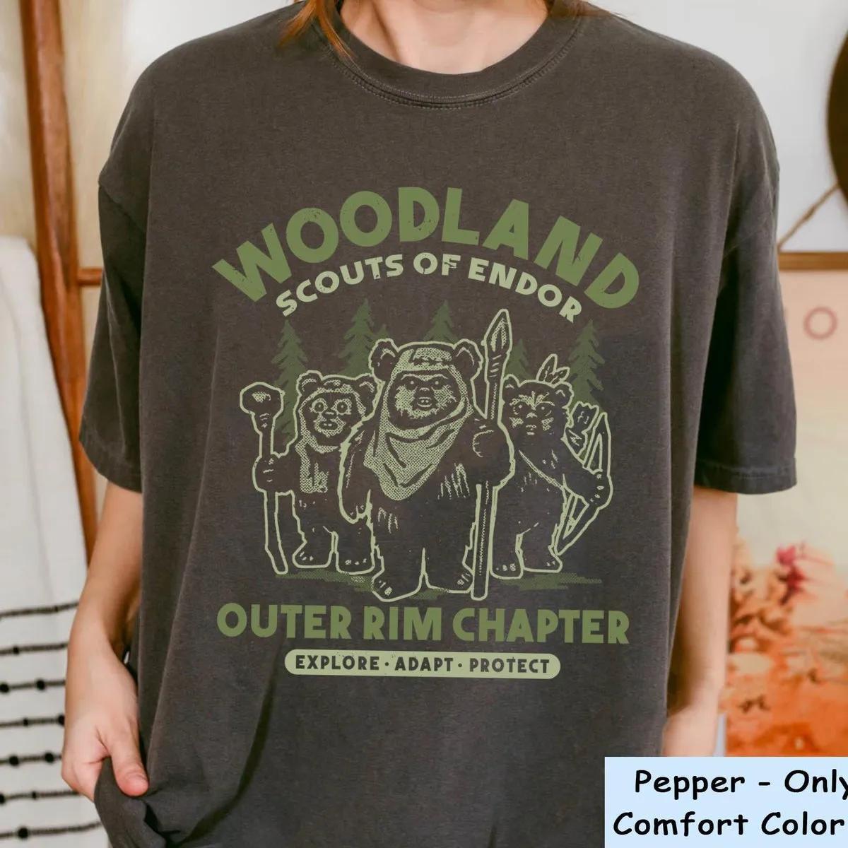 Wicket Ewok Woodland Scouts Of Endor Outer Rim Chapter Shirt 4