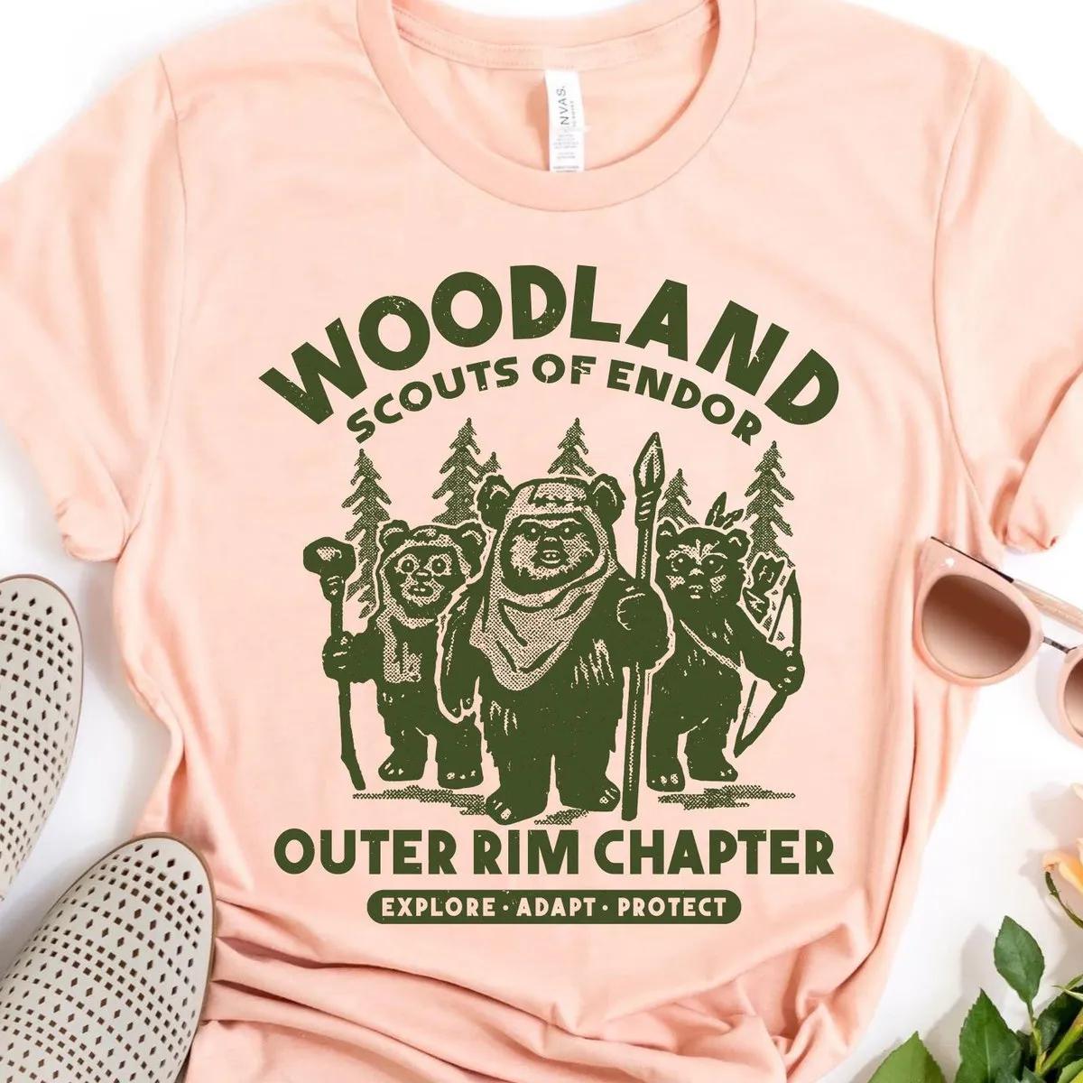 Wicket Ewok Woodland Scouts Of Endor Outer Rim Chapter Shirt 5