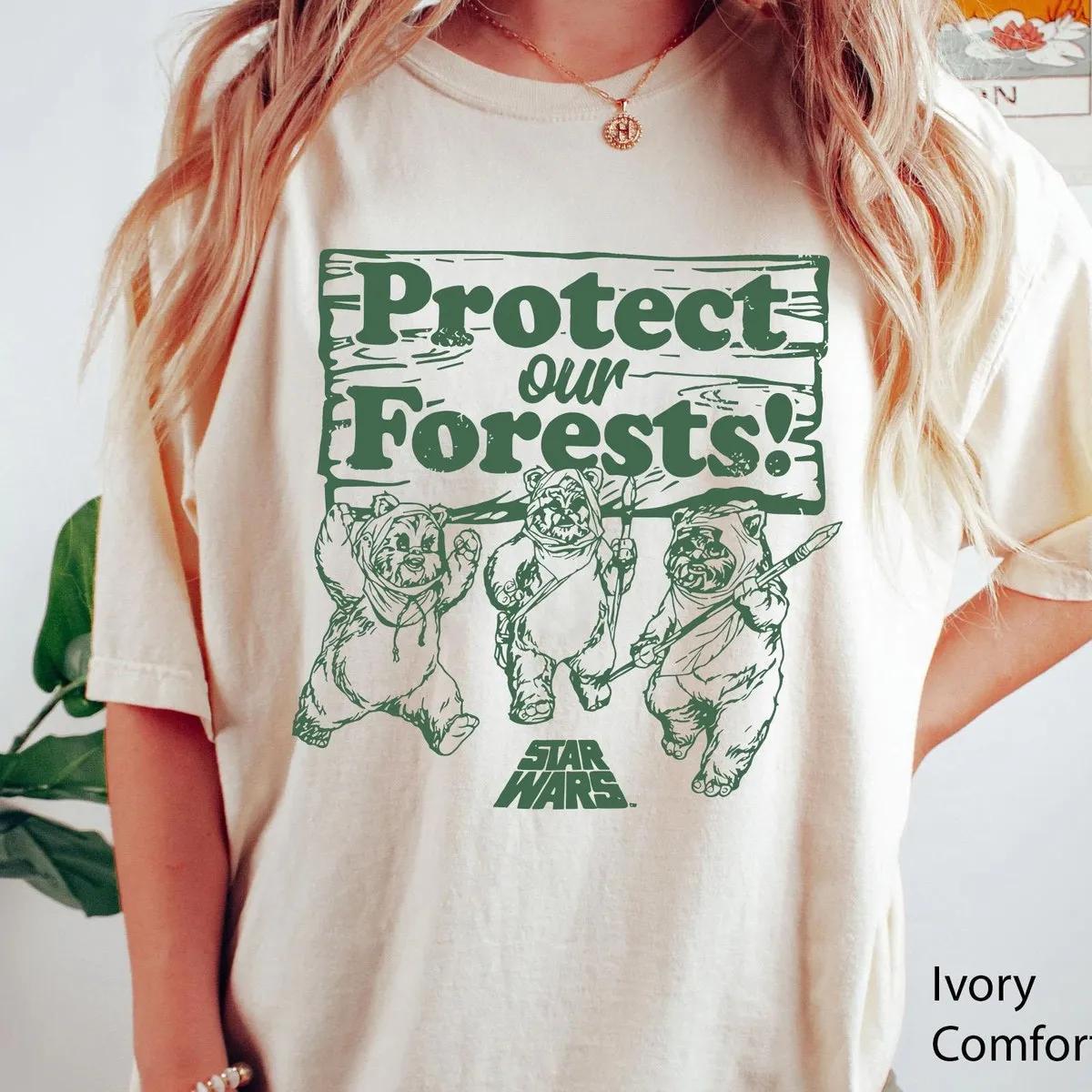 Wicket Ewoks Protect Our Forests Disney Shirt 1