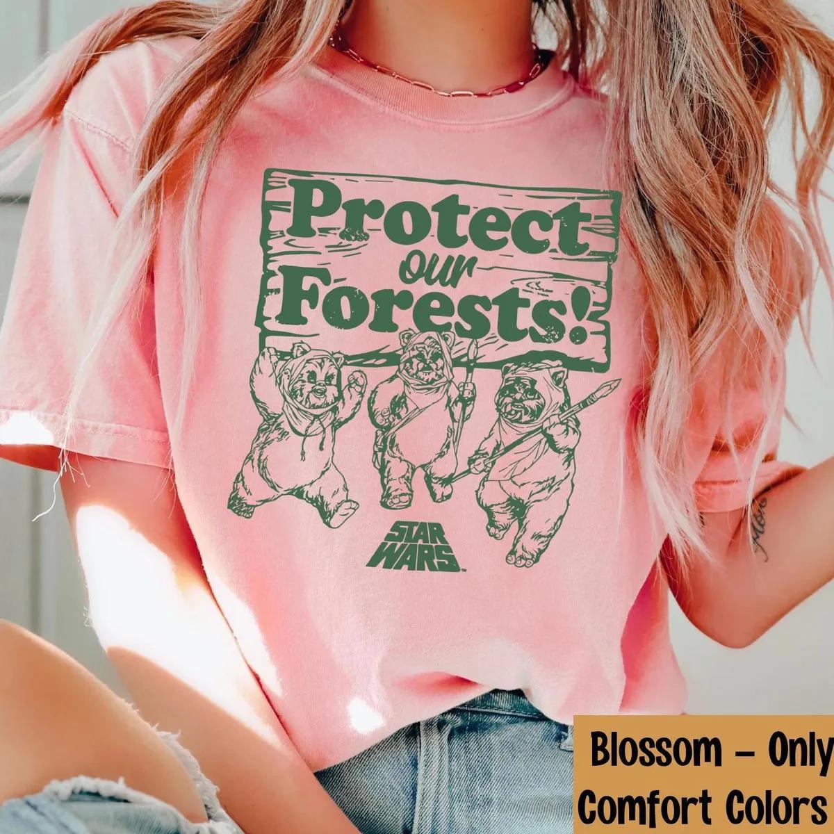 Wicket Ewoks Protect Our Forests Disney Shirt 4