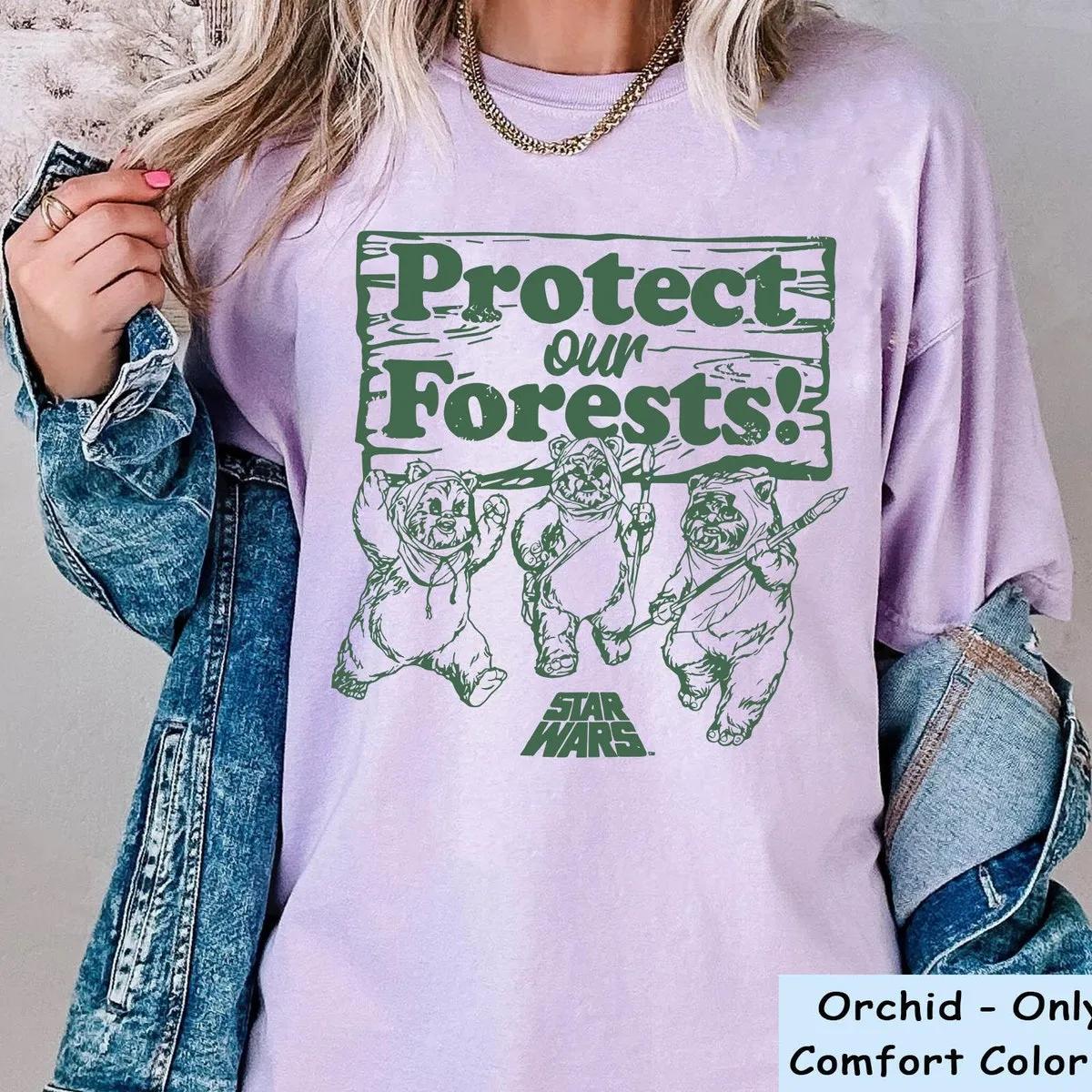 Wicket Ewoks Protect Our Forests Disney Shirt 5